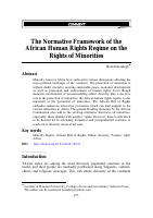 African Human Rights Regime minority right.pdf